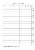 隣接する土地に関する調書（京都市）